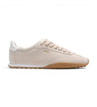 HOFF per donna 22661416 Sneakers in pelle beige Bridge FL, Basso, Stringhe, Casual Bianco