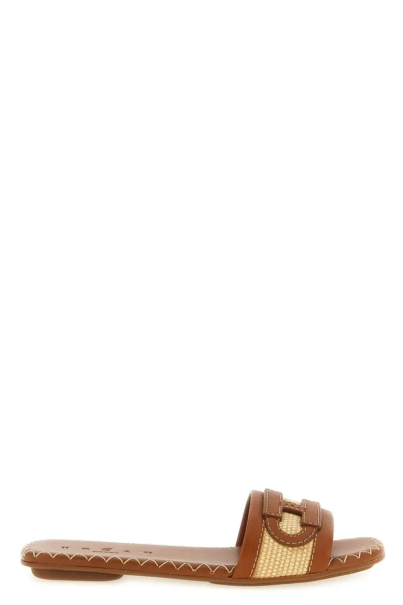 HOGAN Sandalo H685 Marrone