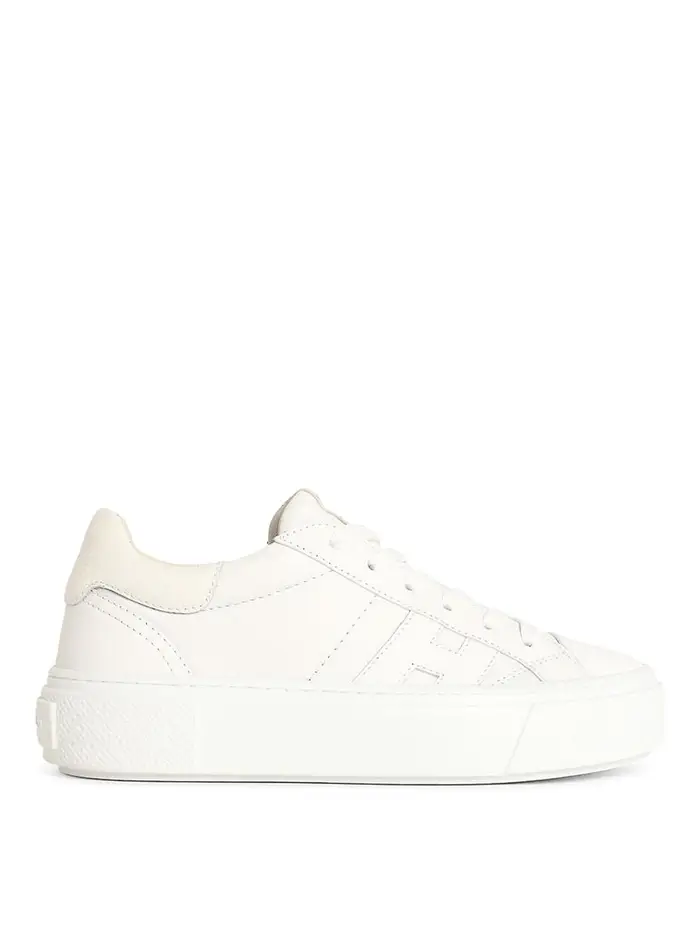 Hogan Sneakers H705 in pelle bianca Bianco