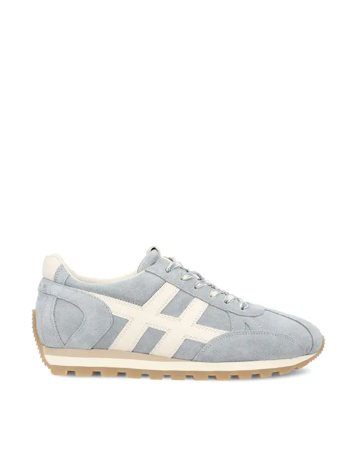 HOGAN Sneakers realizzate in pelle scamosciata AZZURRO