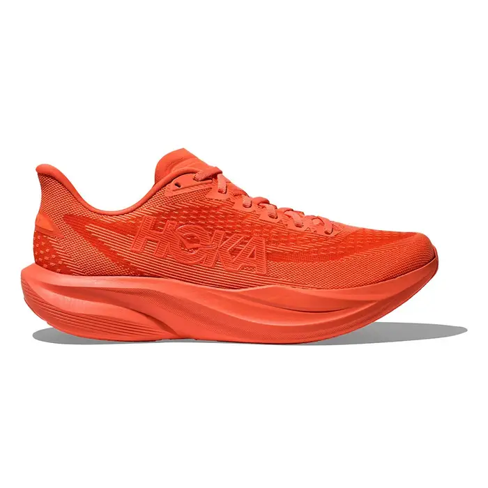 HOKA Mach 7 Rosso Bell Pepper - Scarpe Running Uomo EUR