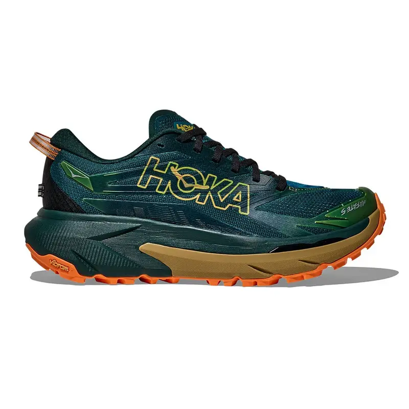 HOKA Mafate 5 Tidal Wave Mustard Seed - Scarpe Trail Running Uomo EUR