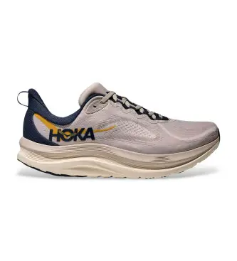 HOKA per uomo 1171894 Sneakers beige Kawana (40 3), Basso, Stringhe, Casual, Sportivo, Multisport