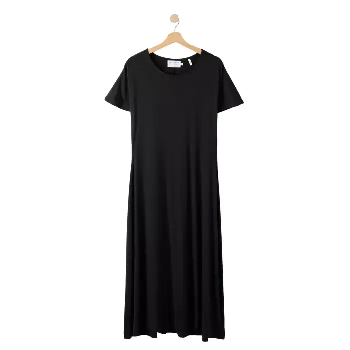 Holebrook Abito a trapezio donna Ellen Capsleeve Noir