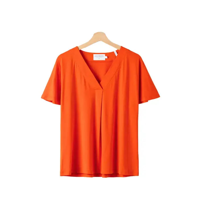 Holebrook T-shirt da donna con scollo a V Ellen Rouge