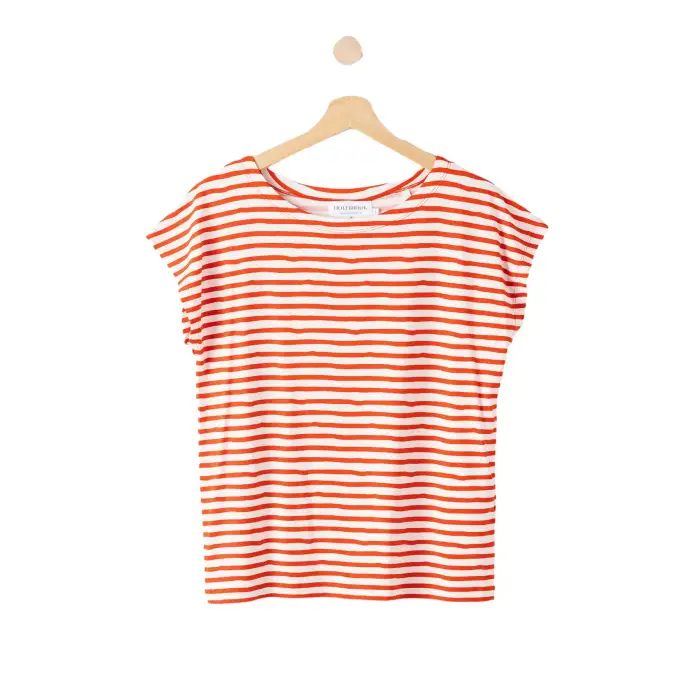 Holebrook T-shirt da donna Ellen Capsleeve Blanc