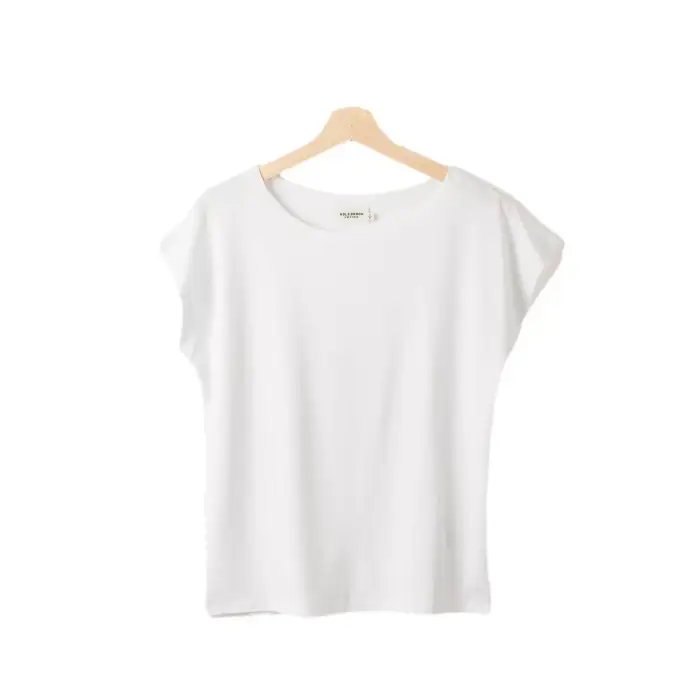 Holebrook T-shirt da donna Ellen Capsleeve Blanc