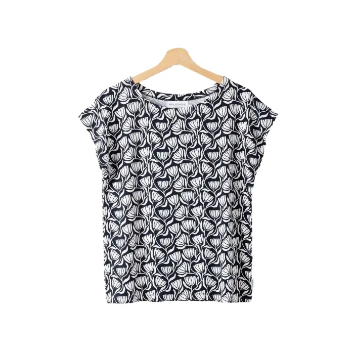 Holebrook T-shirt da donna Ellen Capsleeve Bleu