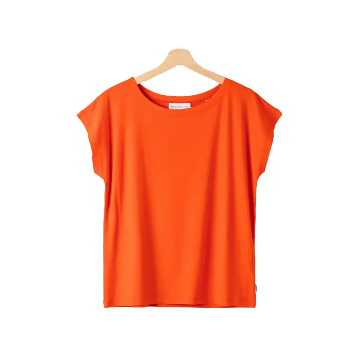 Holebrook T-shirt da donna Ellen Capsleeve Rouge