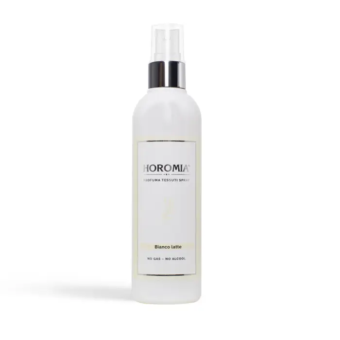 HOROMIA Deotessuti Spray Deo Tessuti Spray Bianco Latte 250ml - Profumo d Ambiente Spray