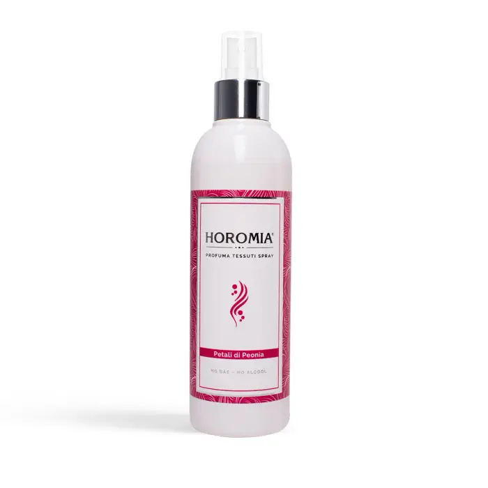 HOROMIA Deotessuti Spray Deo Tessuti Spray Petali Di Peonia 250ml - Profumo d Ambiente Spray