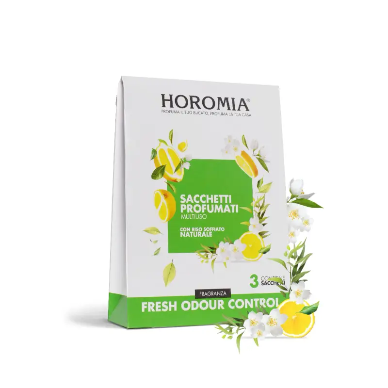 HOROMIA Sacchetti Profumati Riso Profumato Fresh Odour Control - Prodotti bucato