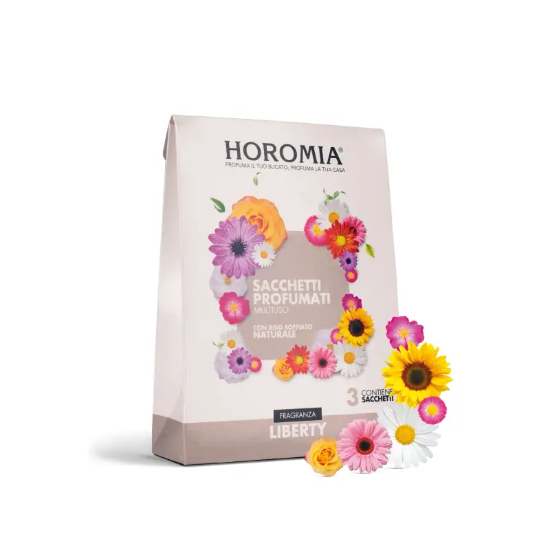 HOROMIA Sacchetti Profumati Riso Profumato Liberty - Prodotti bucato