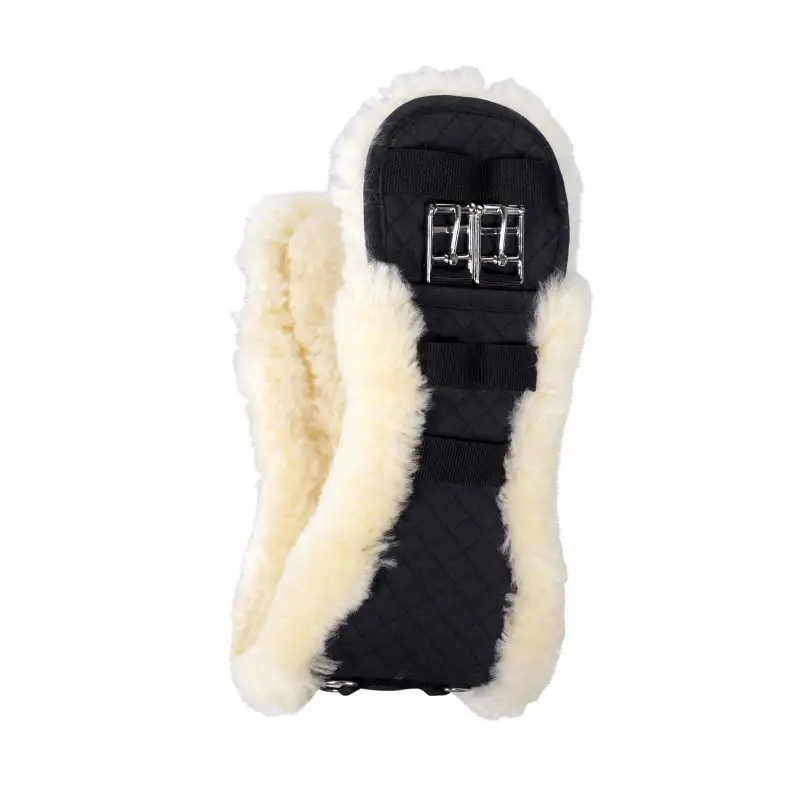 Horze Cinghia in pelle di pelle per cavalli da dressage Harleigh
