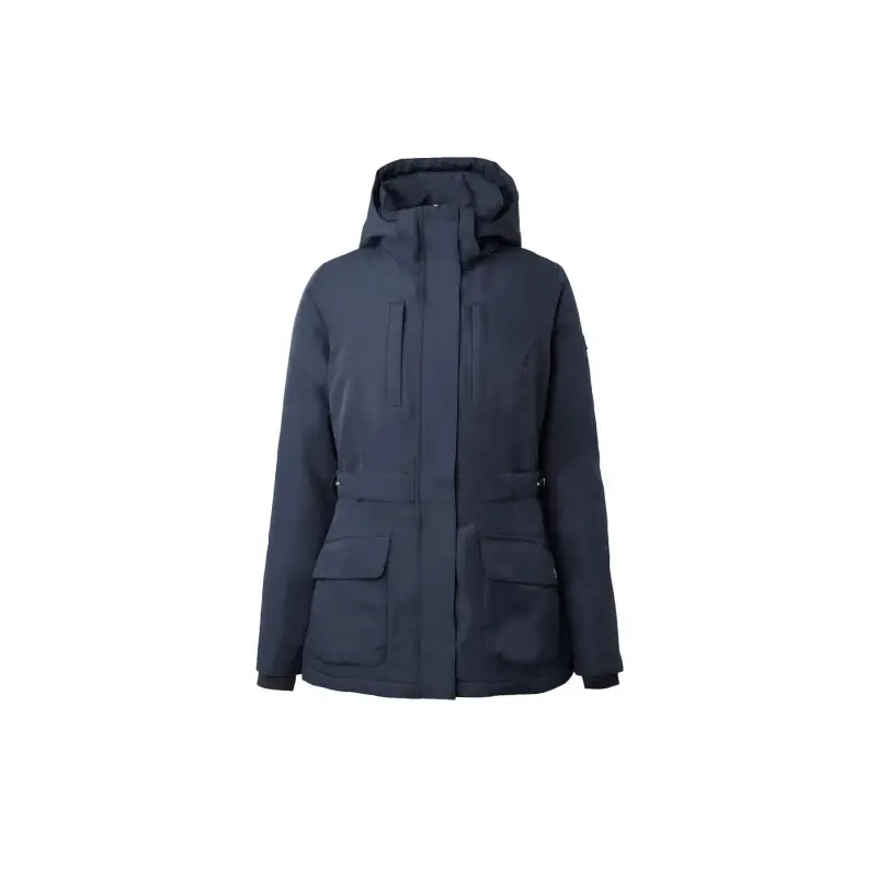 Horze Giacca impermeabile con cappuccio per autunno/inverno donna Jadine