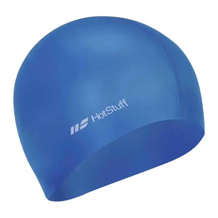 HOT STUFF Cuffia Piscina Silicone Blu Bambino