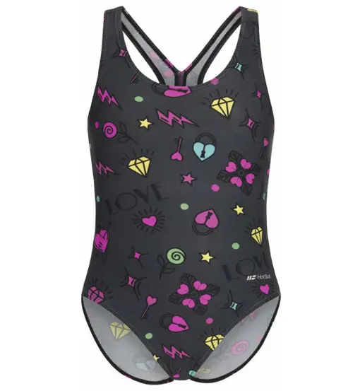 Hot Stuff Love Casual Back Jr - costume intero - bambina Black