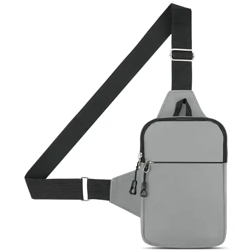 HOTUT Borsa a tracolla Donna Grigio 2791475