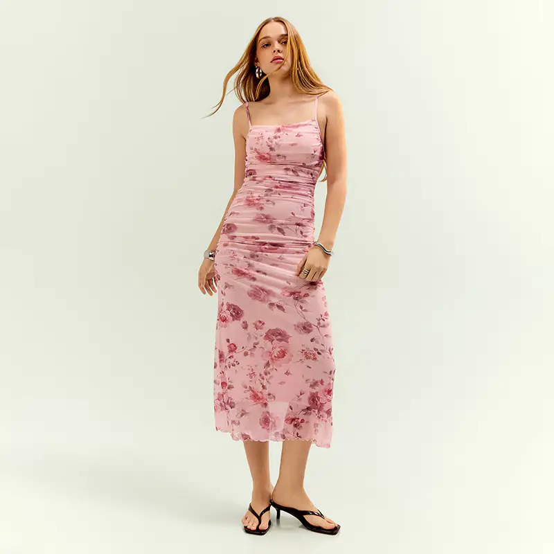 House Abito midi a fiori