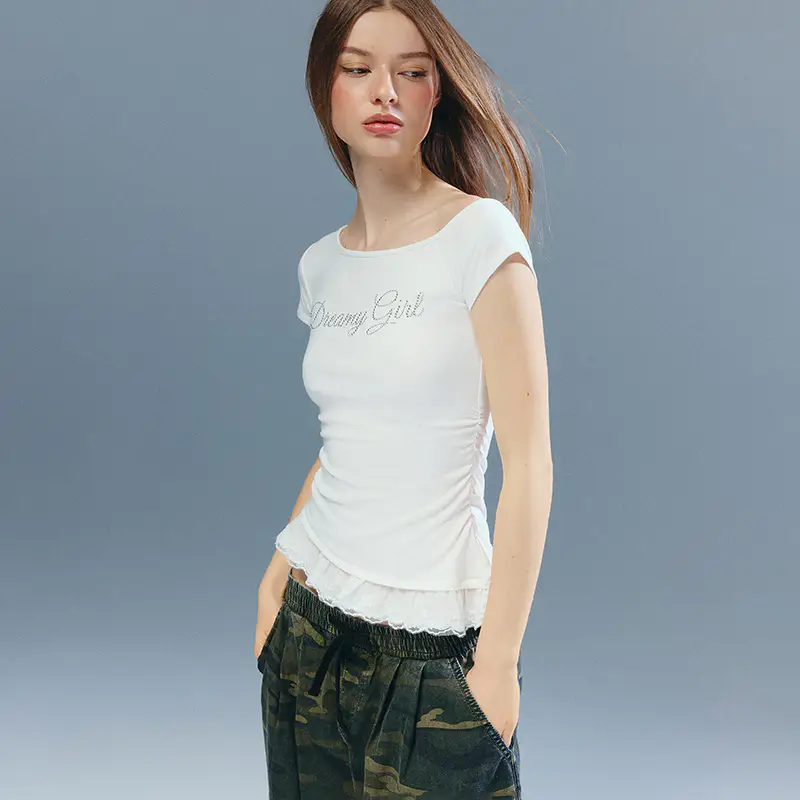 House Maglietta con scritta