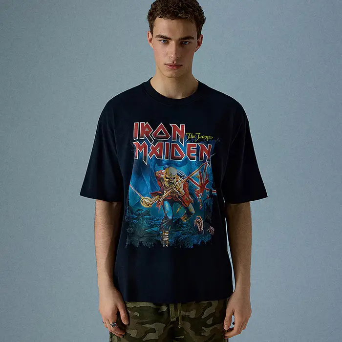 House Maglietta con stampa Iron Maiden