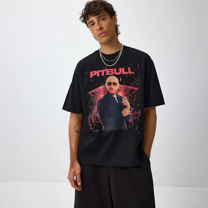 House Maglietta con stampa Pitbull