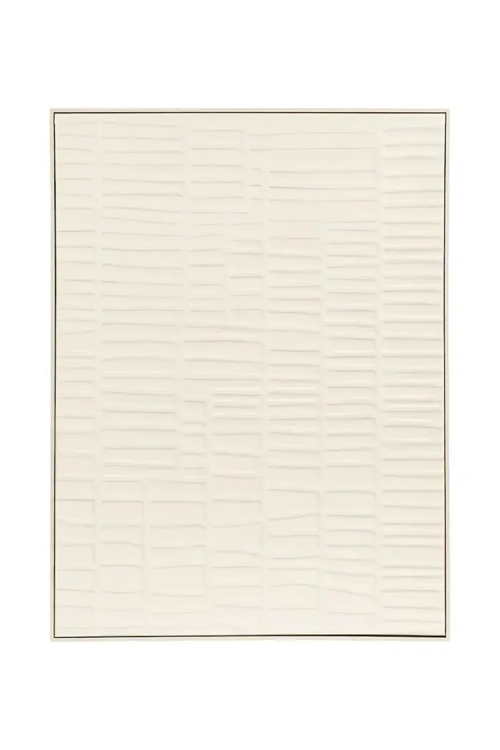 House Nordic decorazione da parete in cornice Ena 60 x 80 cm Beige