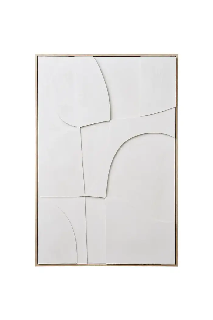 House Nordic decorazione in murale Madeline Bianco