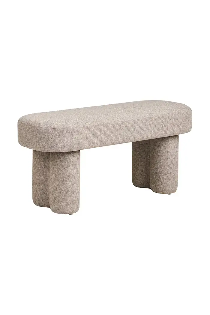 House Nordic panchina Weston 95 x 36 x 45 cm Beige
