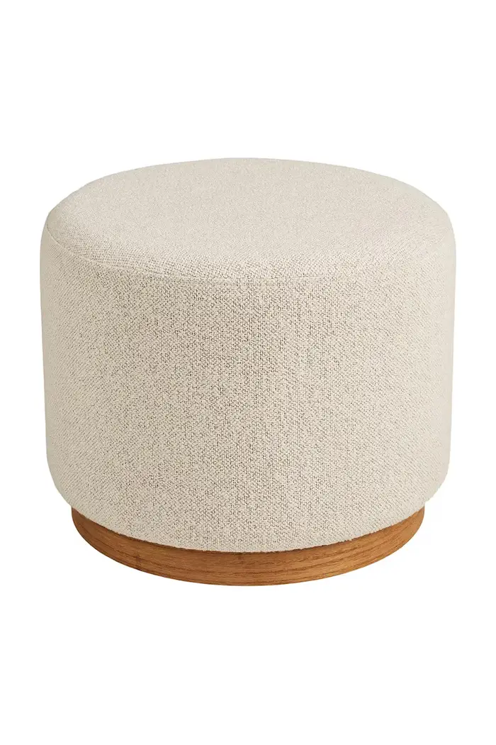House Nordic pouf Daisy 50 x 41 cm Beige
