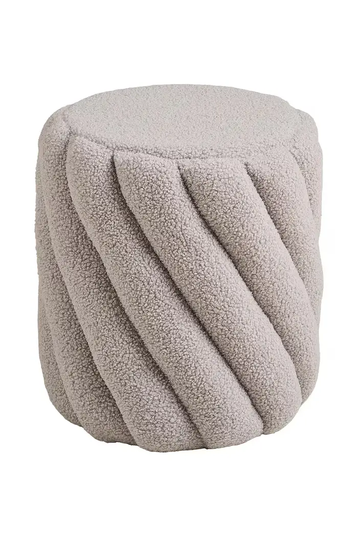 House Nordic pouf Sana 38 x 40 cm Beige