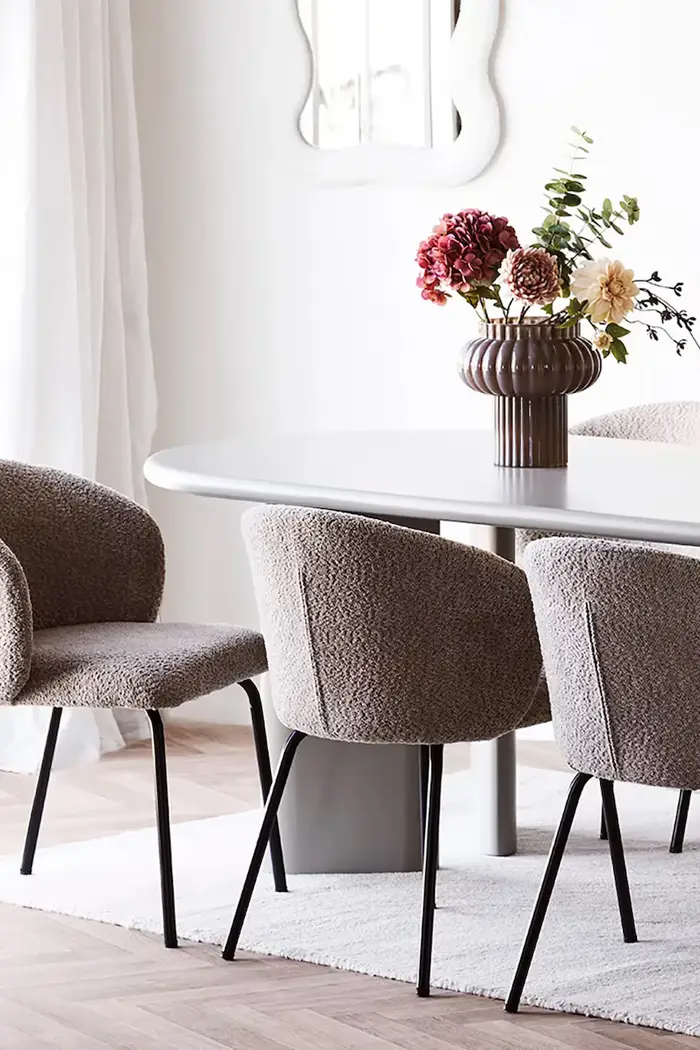 vaso decorativo 27 x 27 cm Marrone miniatura 4