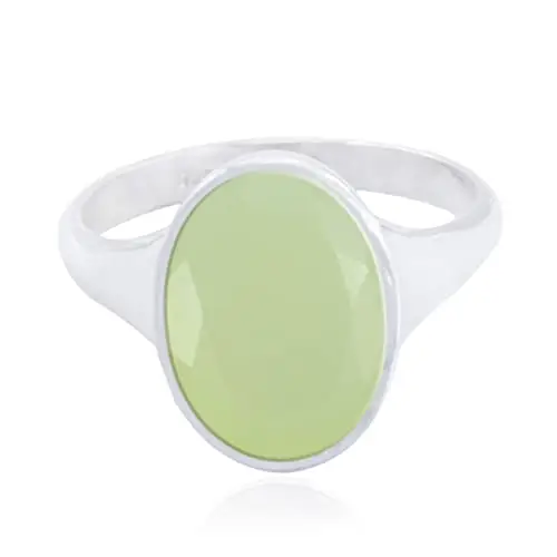 RIYO House of Rings Scegli il tuo anello Anello in argento sterling 925 Anello a forma ovale Gioielli di moda Anello del