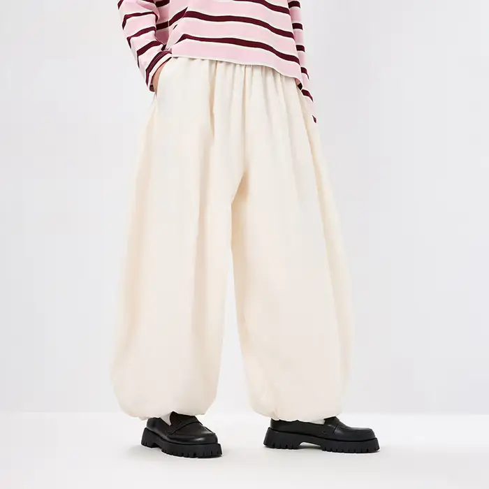Pantaloni balloon fit