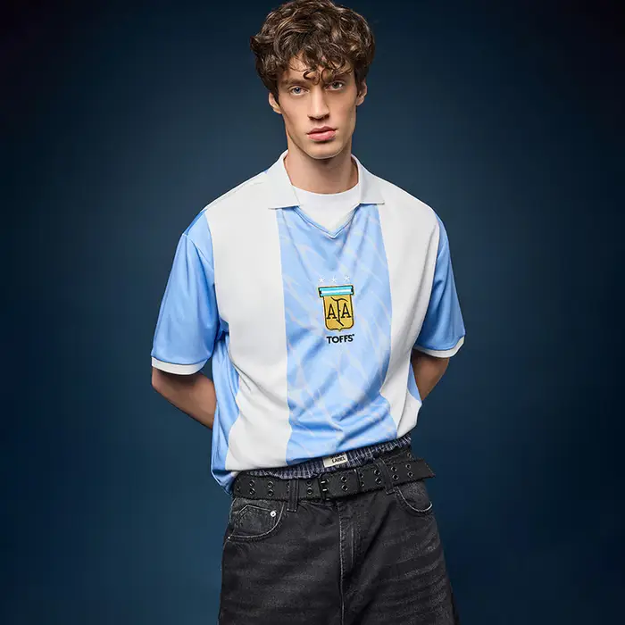 House Polo con stampa Argentina
