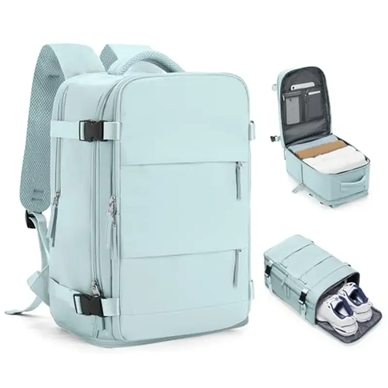 HPLQQ Zaino da viaggio Donna Blu 1919371