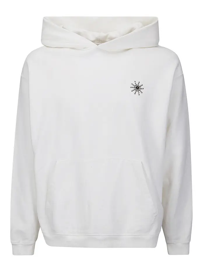 Felpa con cappuccio da sole HTC unisex Crema