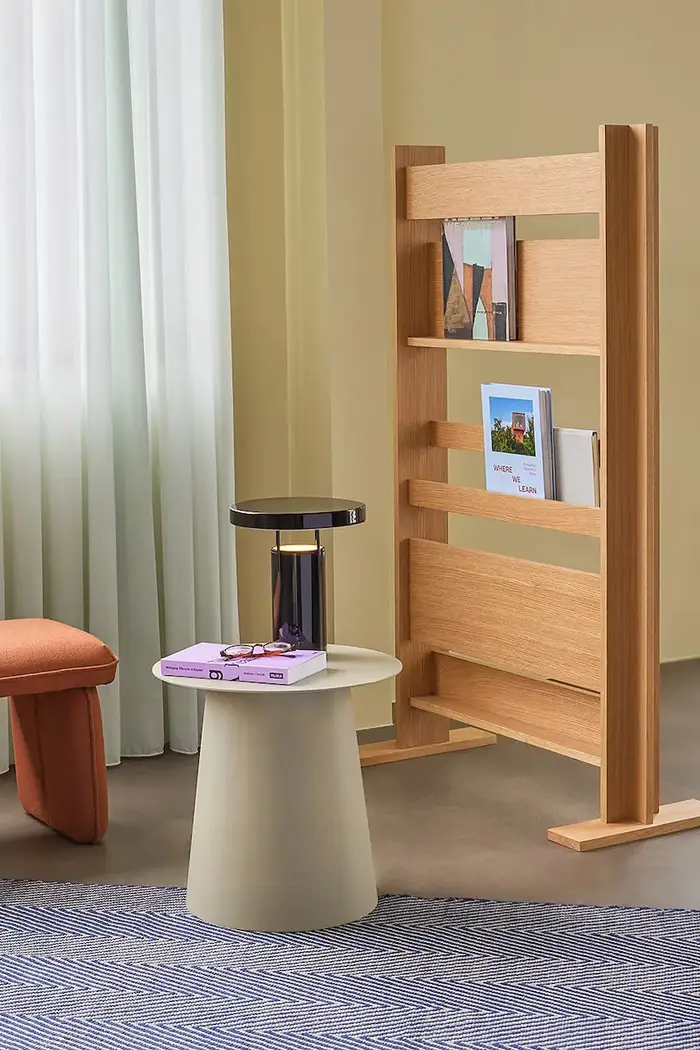 tappeto in cotone Mellow 80 x 200 cm Blu miniatura 4