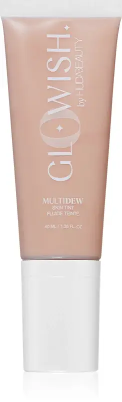 Huda Beauty Glowish Multidew Skin Tinta Fondotinta- Trucco illuminante 40 ml 06 Abbronzatura Media