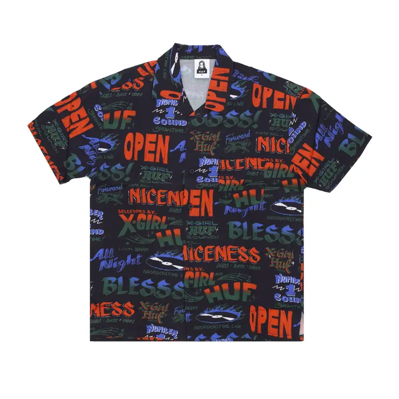 HUF Top Donna Nero 2307907