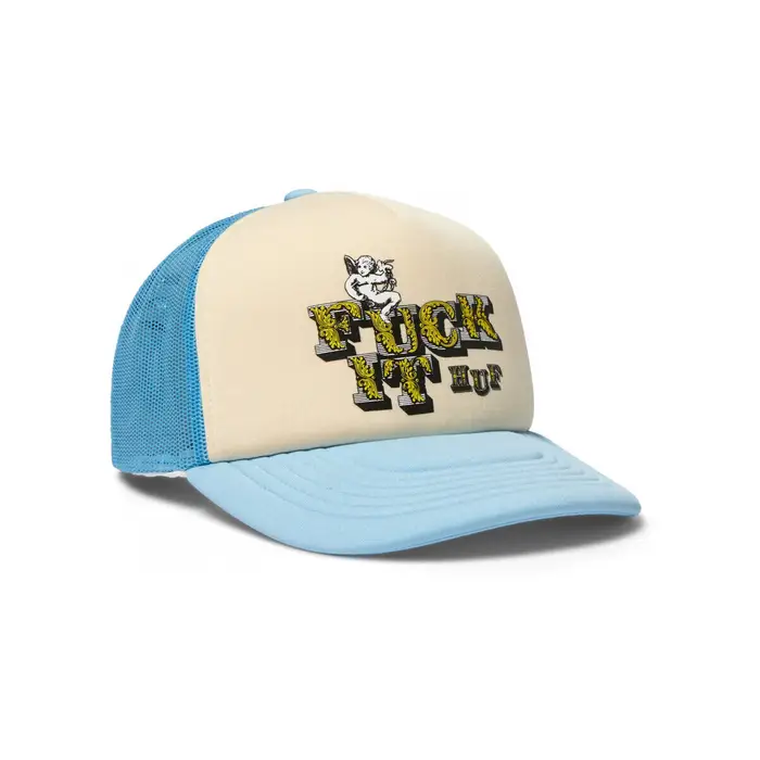 HUF Cappellino Cap divine trucker Blu