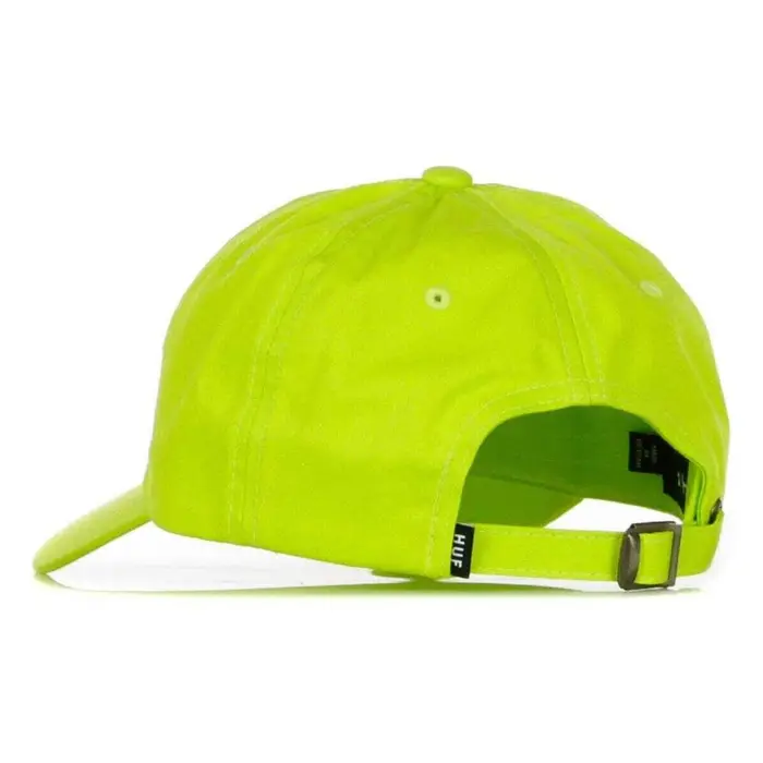 HUF Cappellino CurvaEssentials Og Logo Cv Hat Hot Lime Multicolore