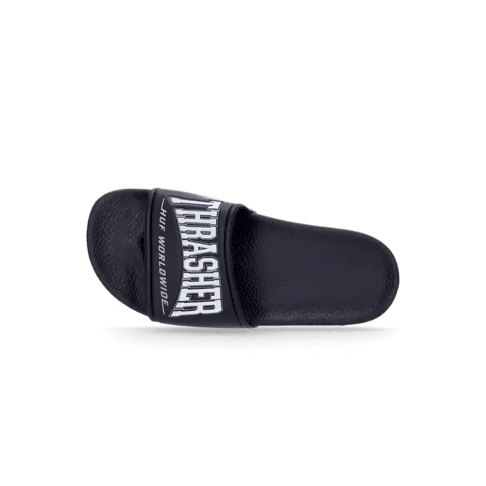 HUF Ciabatte Uomo Slide X Thrasher Black