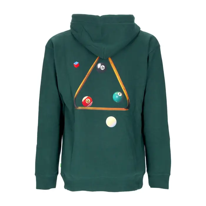 HUF Felpa Cappuccio Uomo Dirty Pool Tt P/o Hoodie Forest Green