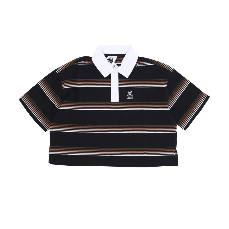 HUF Polo Donna Nero 2619036