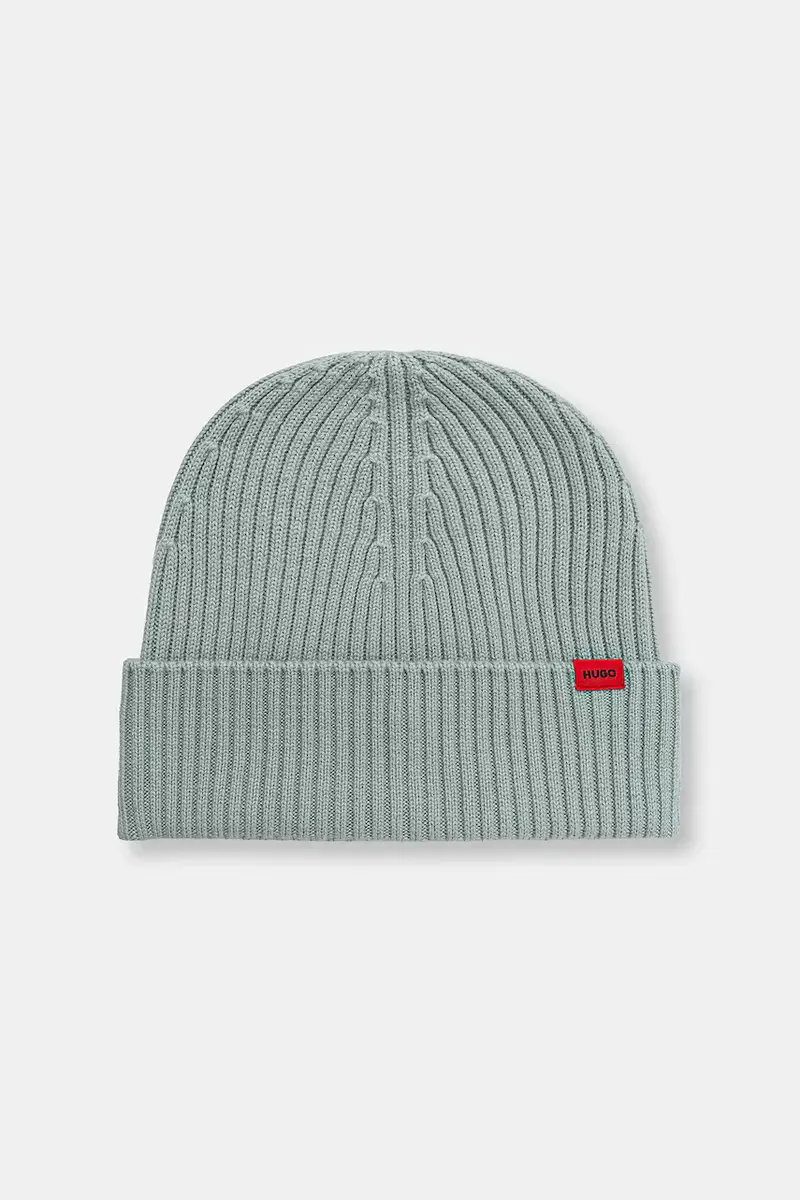 HUGO berretto in lana colore nero 50524570 Verde