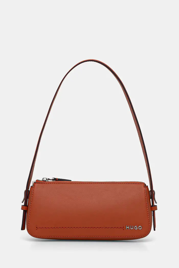 borsa da donna in similpelle Yorih_Hobo Arancione