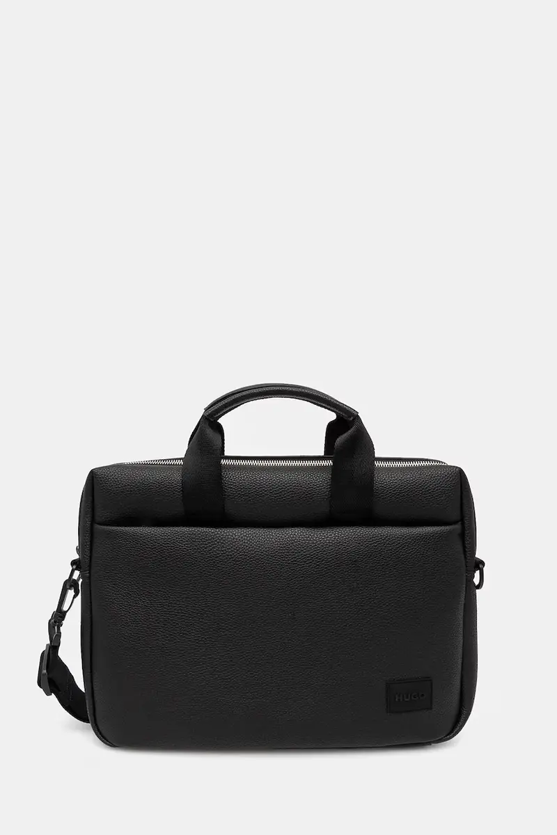 HUGO borsa per laptop colore nero 50535689