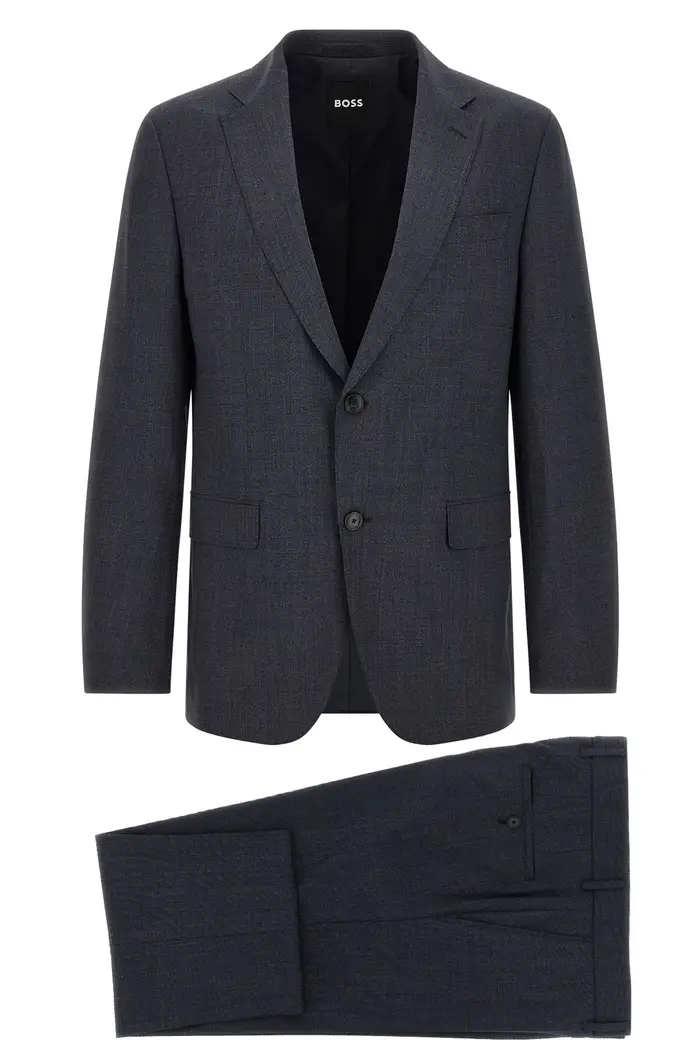 HUGO BOSS Abito P-Huge-2Pcs-Flwg-263 Blu