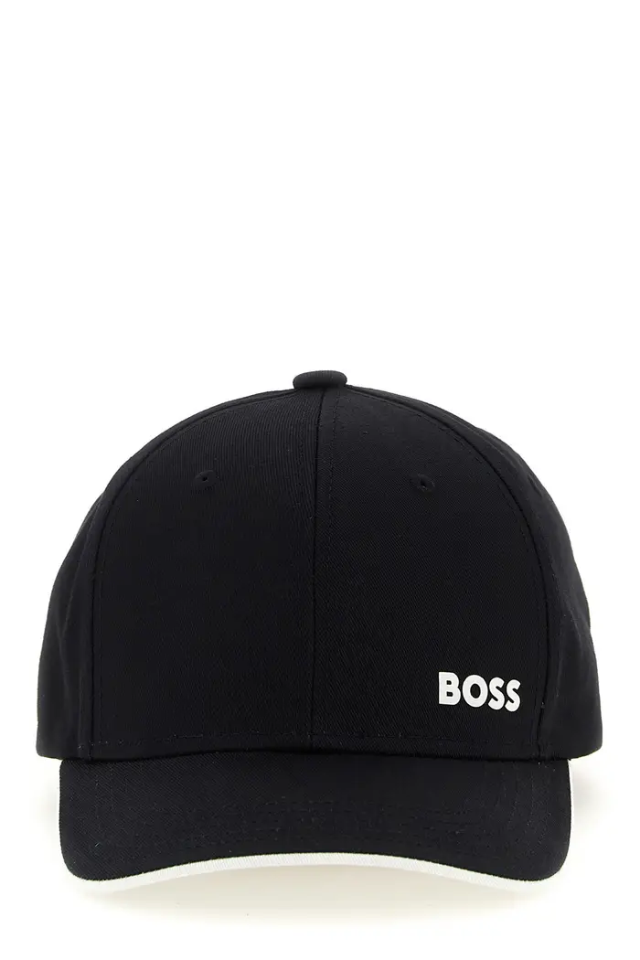 HUGO BOSS Cappellino Logo A Contrasto Nero